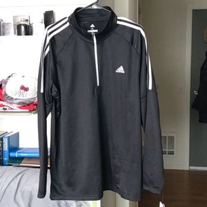 Men's adidas French Terry 1/4 zip pullover